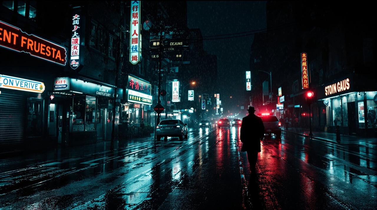 暗夜追凶 播放画面